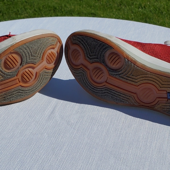 Keds red lace up mule tennis shoes size 7.5 (seven and a half) - Picture 3 of 16